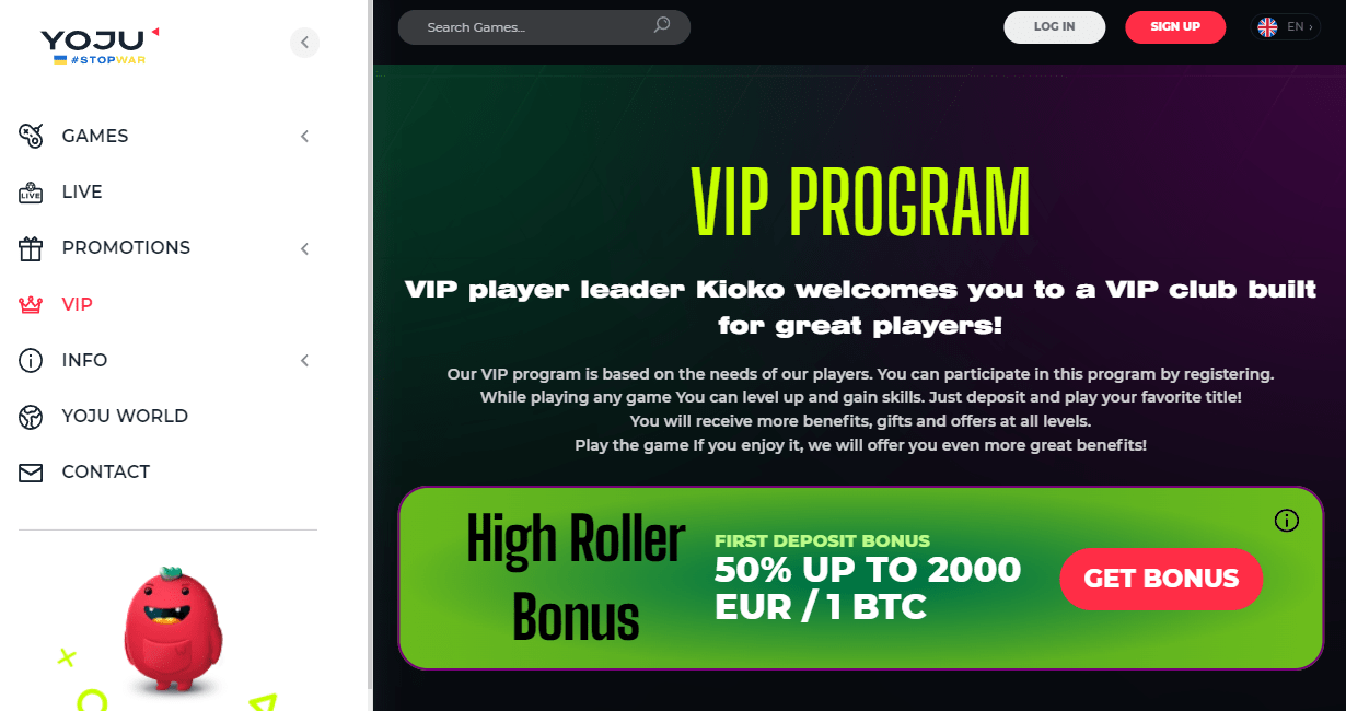 YOGU Casino VIP Program