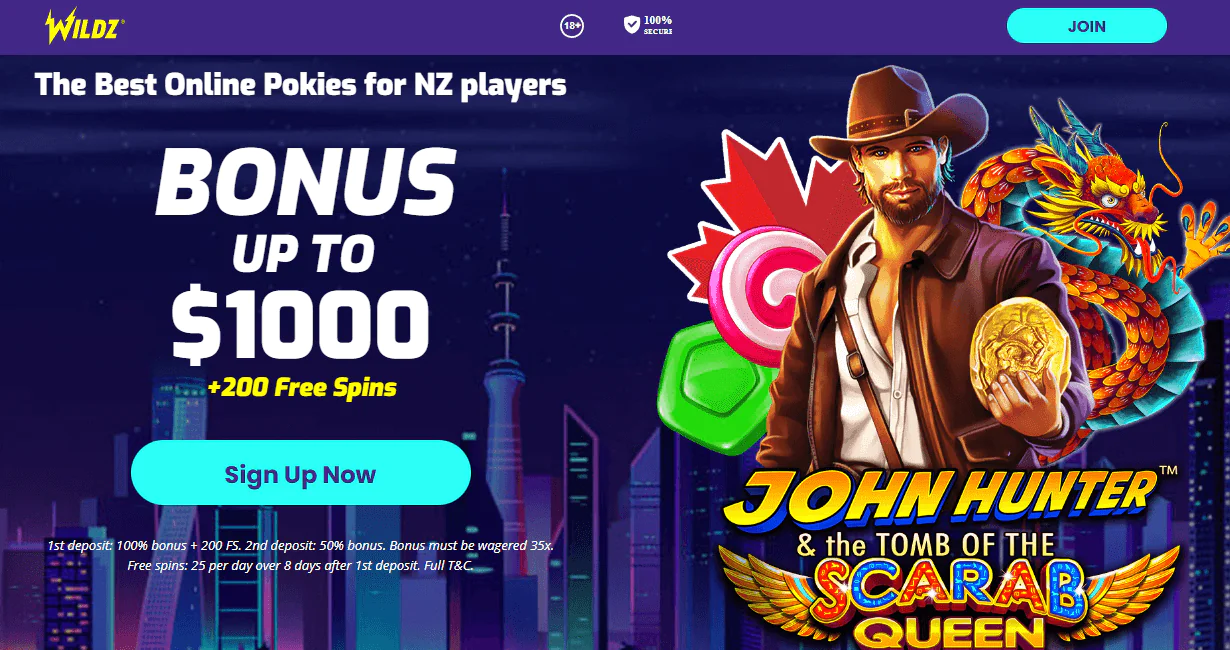 Wildz Casino Welcome Bonus