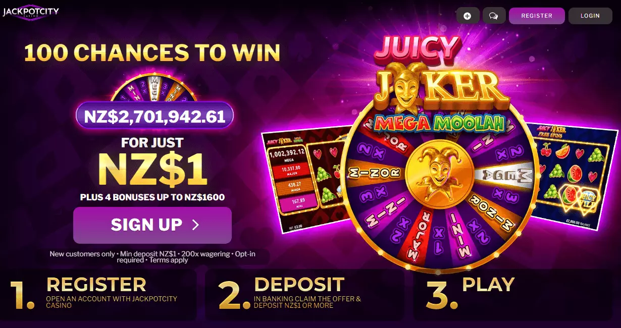 jackpot city casino deposit